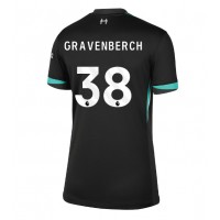 Billiga Liverpool Ryan Gravenberch #38 Borta fotbollskläder Dam 2024-25 Kortärmad